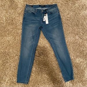 Max Jeans Mid Rise Skinny Striped Jeans NWT